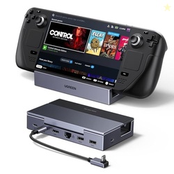 UGREEN Steam Deck Dock 6-in-1 4K@120Hz HDMI 2.1, 100W PD, USB-A & USB 