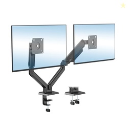 Mount-It! Dual Monitor Mount, Full Motion Spring Arms, Fits 1732 Scree