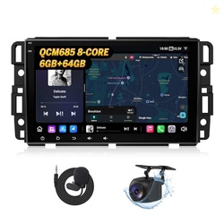 Eonon GMX6S2 8" QLED Car Stereo for Chevy/GMC/Buick, Octa-core 6+64GB,