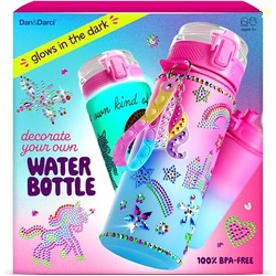 Dan&Darci Decorate Your Own Glow-in-the-Dark Water Bottle Kit for Girl