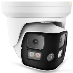 Real HD 8MP 4K Dual Lens Poe IP Security Camera 180 Degree Panoramic W
