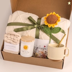 Anforsun Sending Sunshine Sunflower, Thinking of You Care Package Uniq