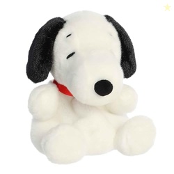 Aurora Adorable Peanuts Palm Pals Snoopy Stuffed Animal - Officially L