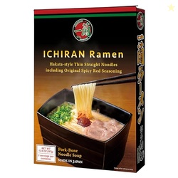 Official ICHIRAN Take-Home Ramen Kit (Pork Bone Broth Flavor), Authent