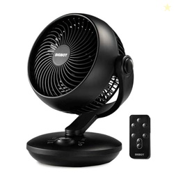 Fan for Bedroom with Remote,28dB Touch Control, Ultra Quiet Desk Fan, 