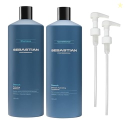 Sebastian Professional Drench Shampoo & Conditioner Duo Set | 33.8 Fl 