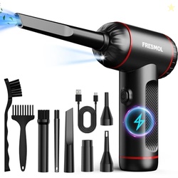 Compressed Air Duster,3 Gear Adjustable 100000RPM Electric Air Duster,