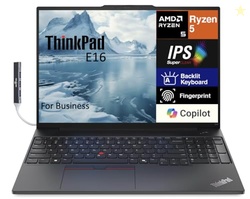 Lenovo Thinkpad E16 Business Laptop 16.0" IPS WUXGA Display (AMD Ryzen
