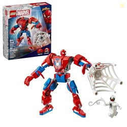 LEGO Marvel Spider-Man Mech vs. Anti-Venom Building Toy Set - Spider-M