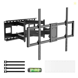 Mount-It! Heavy Duty XXL Full Motion TV Wall Mount for Extra Large TVs
