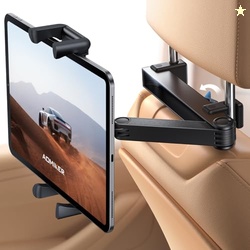 Aomiker Car Headrest iPad Holder - [Aluminium Lockable Arm] Universal 