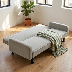 Living Room Furniture Sets, 2 Seater Loveseat Convertible Sofa Bed Sma