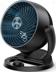 DREO Fan for Bedroom, 12 Inches, 70ft Powerful Airflow, 25db Quiet Tab