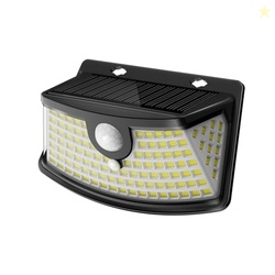 Aootek New Solar Motion Sensor Lights 120 LEDs with Lights Reflector,2
