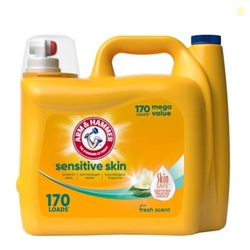 ARM & HAMMER Sensitive Skin Plus Fresh Scent, 170 Loads Liquid Laundry