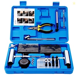 AUTOWN Tire Repair Kit - 68pcs Heavy Duty Tire Plug Kit, Universal Tir