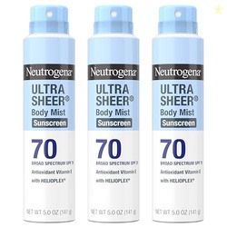 Neutrogena Ultra Sheer Dry Touch Sunscreen Spray SPF 70 Broad Spectrum