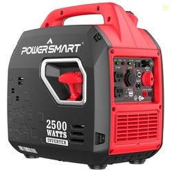 PowerSmart 2500-Watt Portable Gas Inverter Generator, Super Quiet, Hig