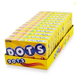 DOTS Individually Wrapped Candy Holiday Pack - Original Gummy Candy Fl