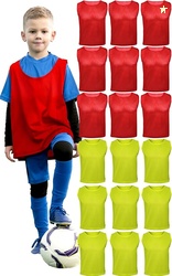Youth Scrimmage Vests & Soccer Pennies  Breathable Mesh Soccer Pinnies