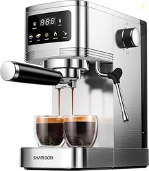 SHARDOR Espresso Machine 20 Bar Professional Espresso Machine with Mil