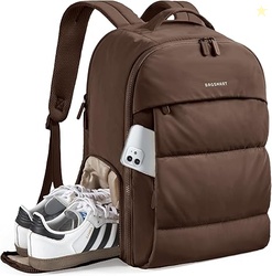 BAGSMART 30L Travel Backpack for Women Carry on Backpack for Airplanes