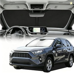 Windshield Sun Shade Fit for Toyota RAV4 2019-2026 Front Windshield Wi