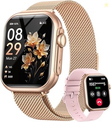 Smart Watches for Women 1.85 HD Smartwatch with Heart Rate/Sleep/Healt