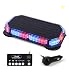 Xprite 42 LED Rooftop Strobe Light Bar w/Controller, US Flag Pattern E
