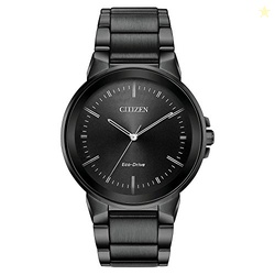 Citizen Men's Eco-Drive Modern Axiom Watch in Gray Stainless Steel, Bl