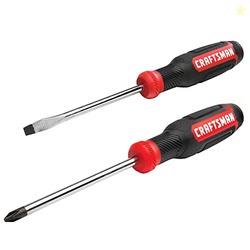 CRAFTSMAN Screwdriver Set, Bi-material, 2 Piece (CMHT65072N)