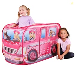 Barbie Coastal Cowgirl Camper Pop-Up Play Tent for Kids  Indoor Playho