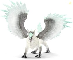 Schleich Eldrador - Ice Griffin Toy Figurine - Kids Ages 7+ | 70143