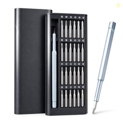 AXIVERSE 24-in-1 Mini Precision Screwdriver Set, Magnetic Electronics 