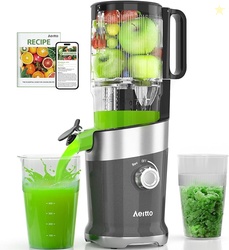 Juicer Machines For Whole Fruits Aeitto Cold Press Juicer with Wide Fe