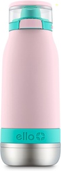 Ello Emma 14oz Insulated Stainless Kids Water Bottle with Straw Cotton