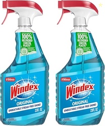 Windex Glass and Window Cleaner Spray Bottle Packaging Designed to Pre