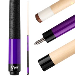 Viper by GLD Products Revolution Sure Grip Pro 58" Pool Cue, Purple, 1