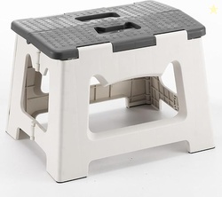 CasaZenith 9'' Folding Step Stool for Kids & Adults Hold Up to 300lb-G