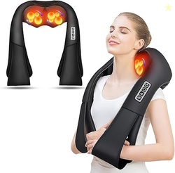 AERLANG Shiatsu Back and Neck Massager Back Massager Deep Tissue Knead