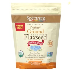 Spectrum Essentials Organic Ground Flaxseed, 24 oz.