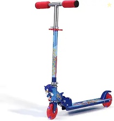 2 Wheel Kick Scooter for Kids Foldable, Light Up LED Wheels