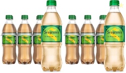 Seagrams Ginger Soda Soft Drinks, 16.9 fl oz, 12 Pack