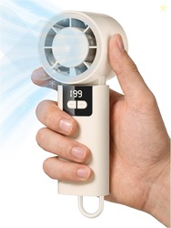 200 Adjustable Speed Portable Handheld Fan 5000mAh Turbo Mini Fan for 