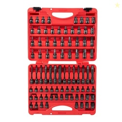 Sunex 3569 3/8" Dr. Master Hex Bit Impact Socket Set (84 Piece)