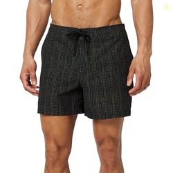 Amazon Essentials Men's Quick-Dry Swim Board Short, 9" Inseam, Black D