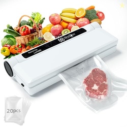 Compact Vacuum Sealer for Food, 75Kpa Food Sealer Machine