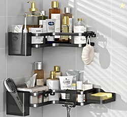 Adhesive Corner Shower Caddy Hanging - 6 Pack Rustproof Stainless Stee
