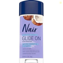 Nair Sensitive Formula Glide On Hair Removal Cream 3.3 Oz
