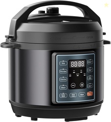 NEWBULIG 10-In-1 Electric Pressure Cooker 3 Quart Multi Cooker for Ric